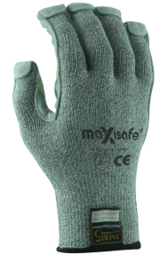 MAXISAFE GLOVES G-FORCE TAEKI5 CUT-5 LEATHER PALM XL 